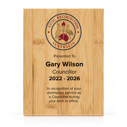 TASMANIAN COUNCIL END OF TERM AWARD - 02