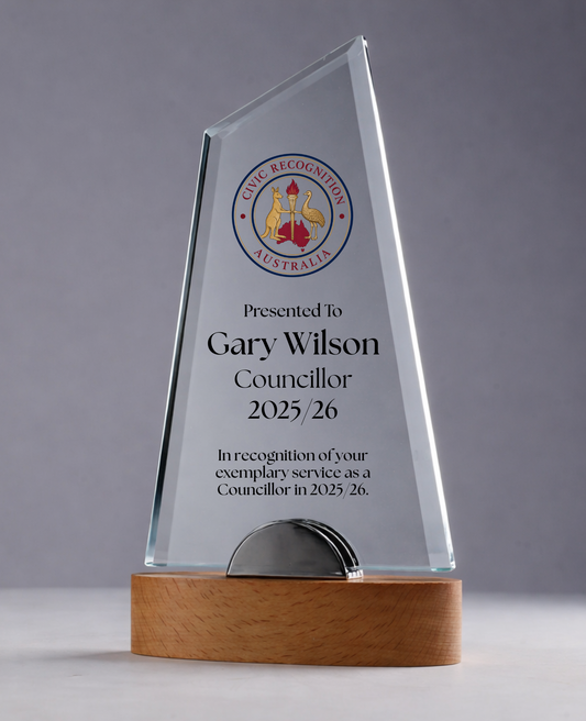 08 - Glass Flotilla Award with Civic Recognition crest