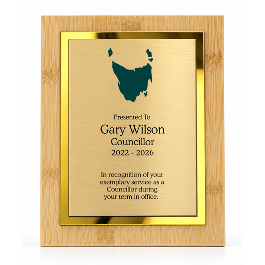 TASMANIAN COUNCIL END OF TERM AWARD - 12