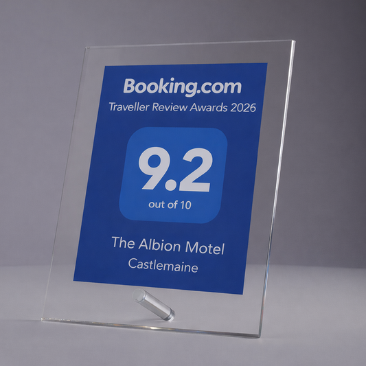 BOOKING.COM AWARD PLAQUE