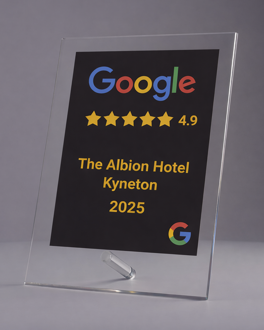 GOOGLE.COM AWARD PLAQUE